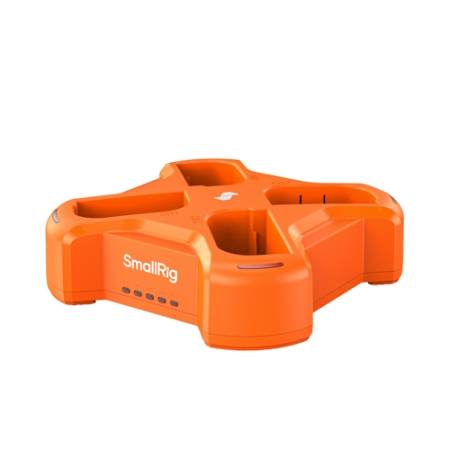 SmallRig 4838 - ładowarka czterokanałowa do akumulatorów LP-E6NH, pomarańczowa_1